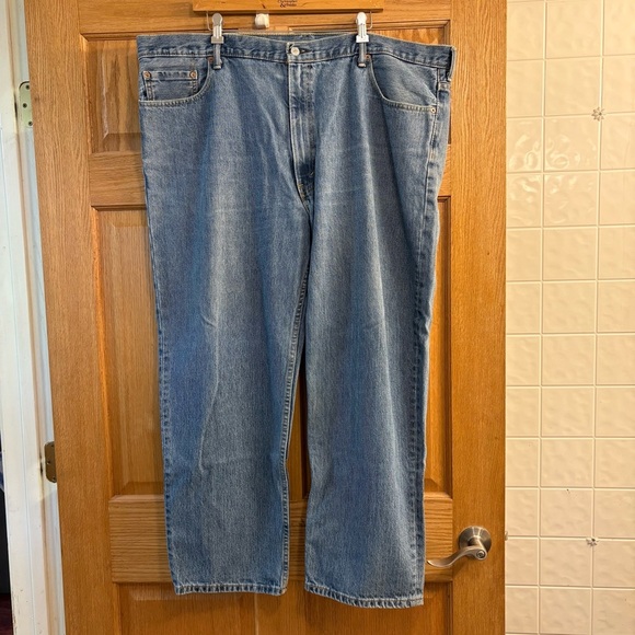 Levi’s 550 Relaxed Fit Men’s Jeans 45X30 Loose Heavy Non-Stretch Denim Straight - Picture 1 of 7